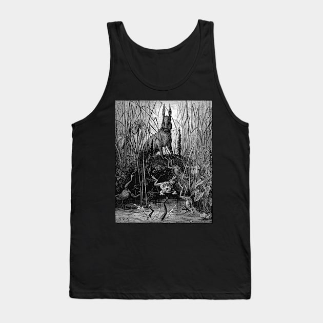 The Hare and the Frogs - Gustave Dore Tank Top by forgottenbeauty